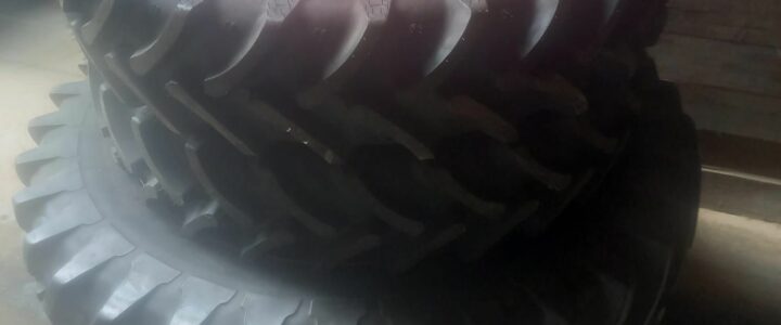 380/90R46 en 320/85R34. Zet cultuur wielen
