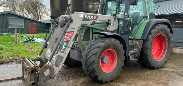 Fendt 410 Vario Mx voorlader